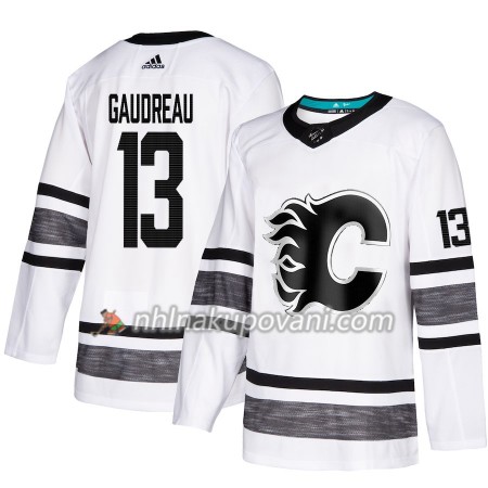 Calgary Flames Dresy Johnny Gaudreau 13 Bílá 2019 NHL All-Star Adidas Authentic - Pánské Calgary Flames Dresy Johnny Gaudreau 13 Bílá 2019 NHL All-Star Adidas Authentic - Pánské